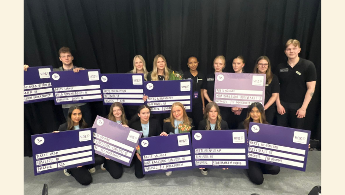 Framgångar för våra UF-företag – mot SM i Stockholm!