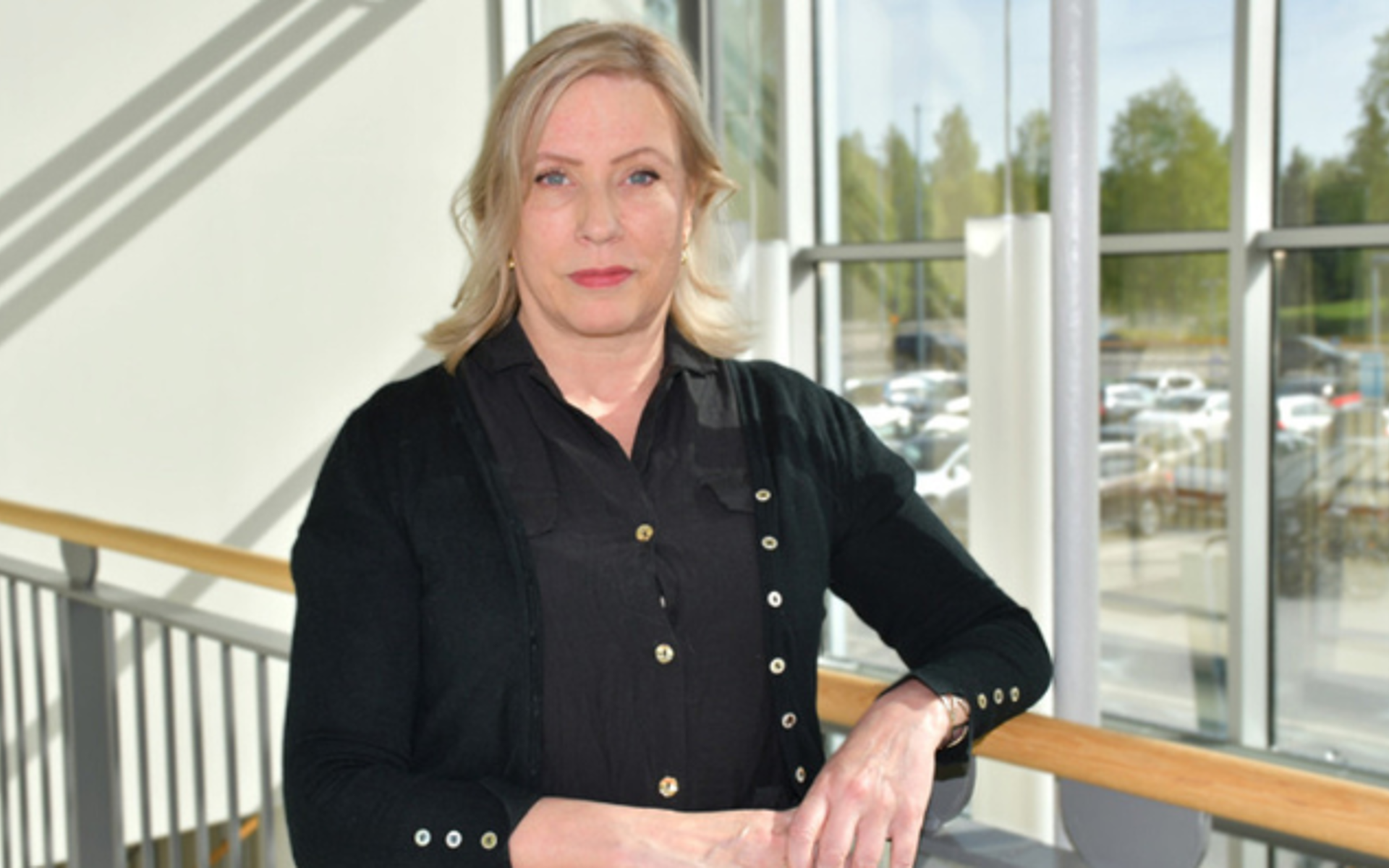 Vera Vesterlund, Strateg Kompetensförsörjning Region Norrbotten. Foto Charlotte Norenius Högnelid