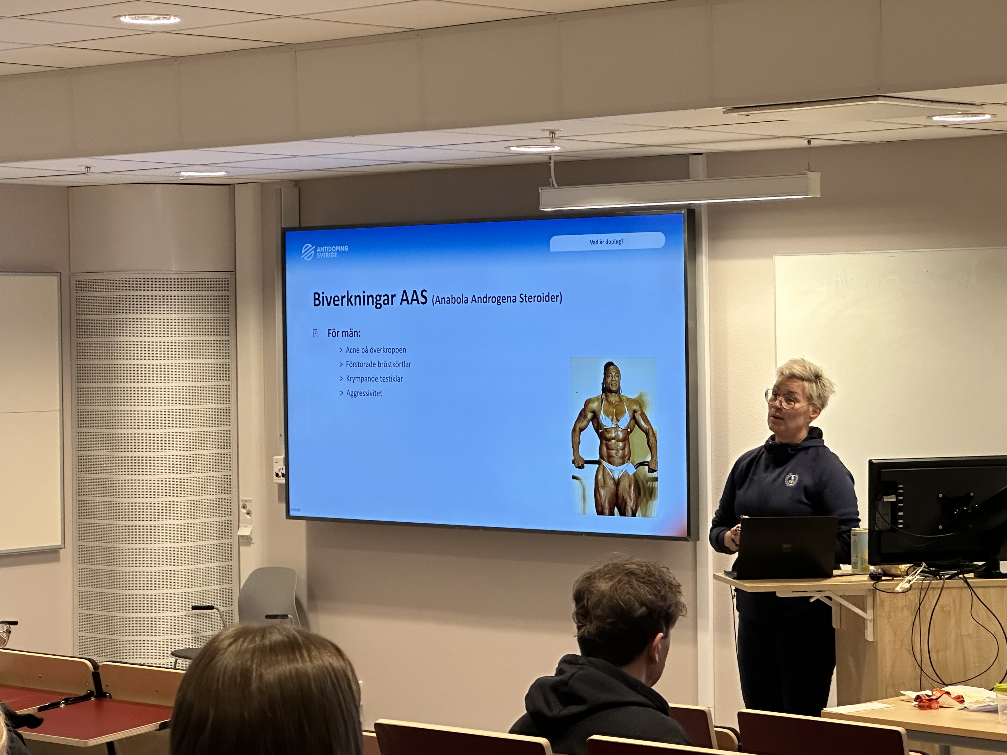Föreläsning för Hjalmar Lundbohmsskolans NIU- och LIU-elever