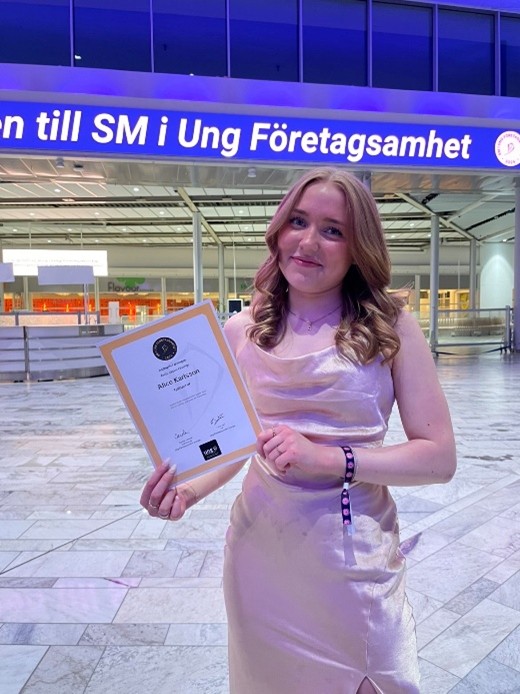 Alice Karlsson tar SM-silver i Årets säljare