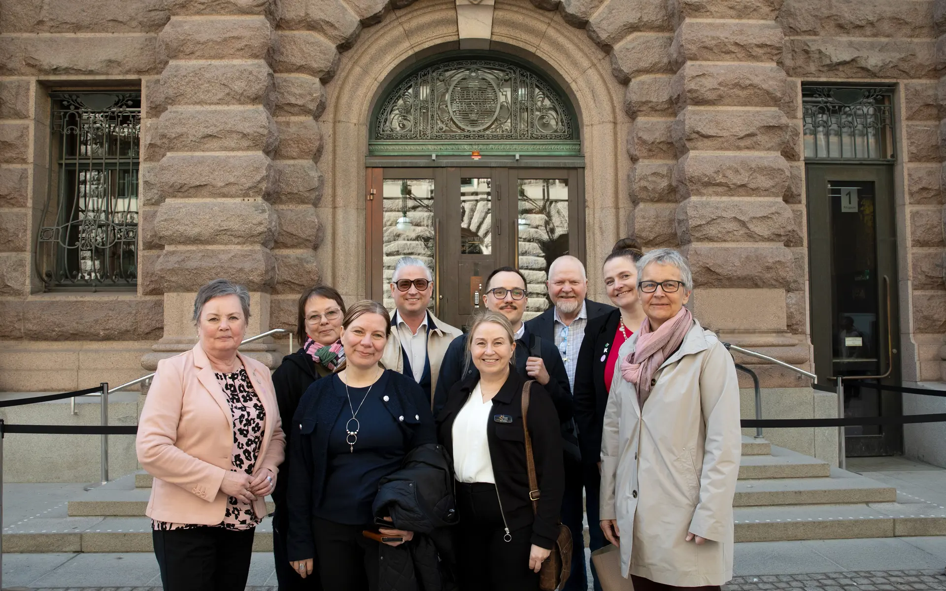 Representanter från Akademi Norrs medlemskommuner och Lapplands Kommunalförbund vid ett gemensamt besök i Stockholm. Tillsammans arbetar kommunerna för att stärka tillgången till utbildning och kompetensutveckling i hela landet.